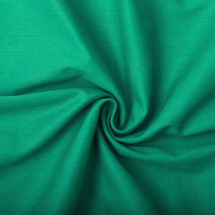 Custom Color tela Minimatt 100% Polyester Textile Plain Weave Uniform tissu gabardine 2/2 Fabric