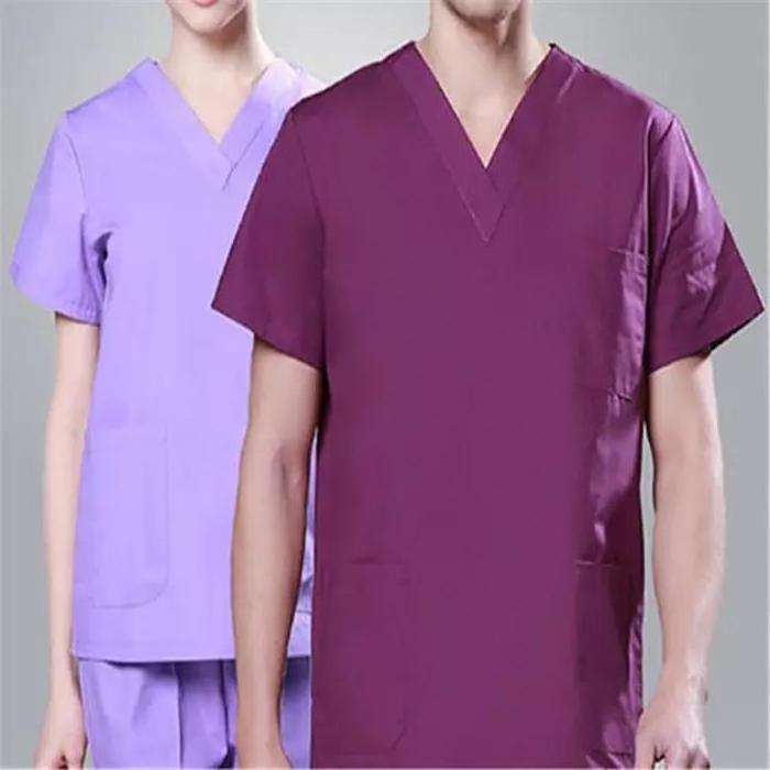 hospital nurse uniform resistance to bleaching 150gsm 60 cotton 40 polyester/cotton fabric medical fabric