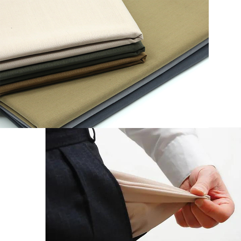 Cheap Price polyester/cotton fabric woven fabric Pocketing Fabric for pocket lining shirting