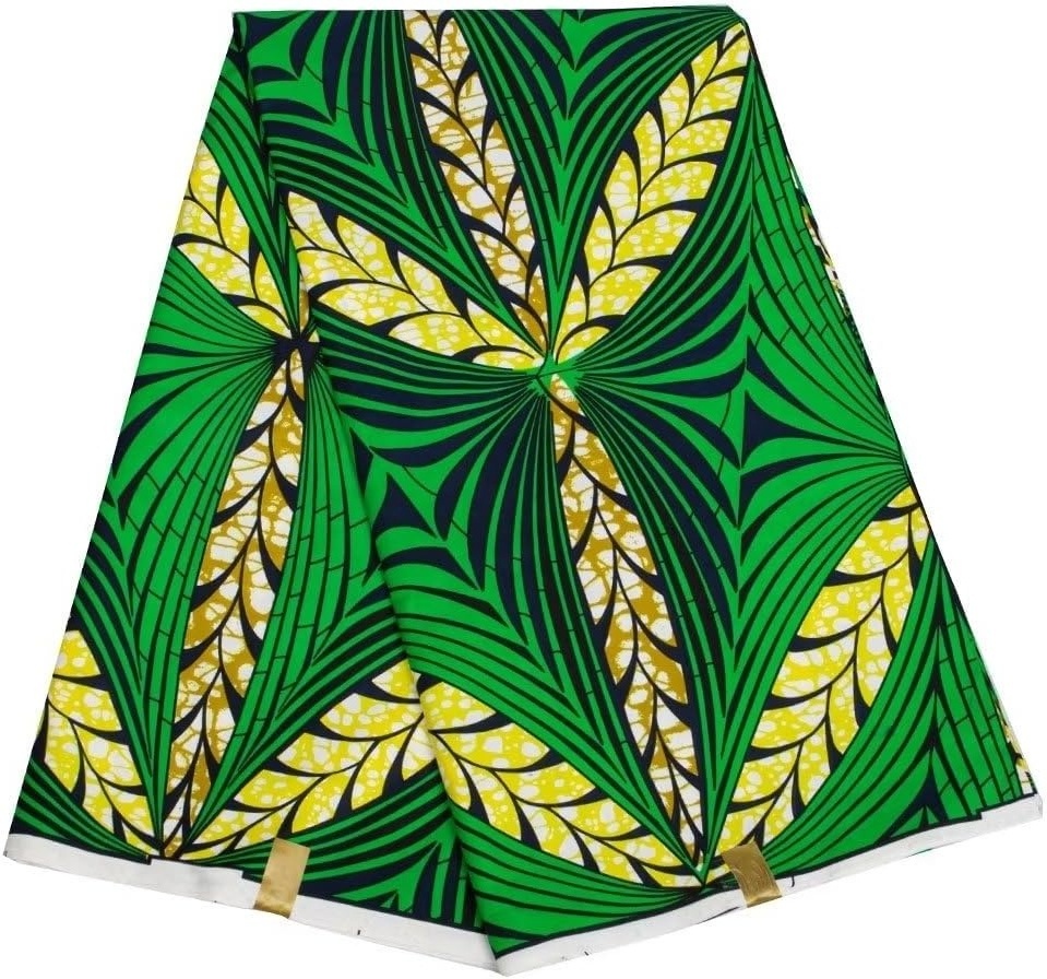 100% Recycled Polyester Hitarget Wax Fabric African Wax with Logo Print Fabrics