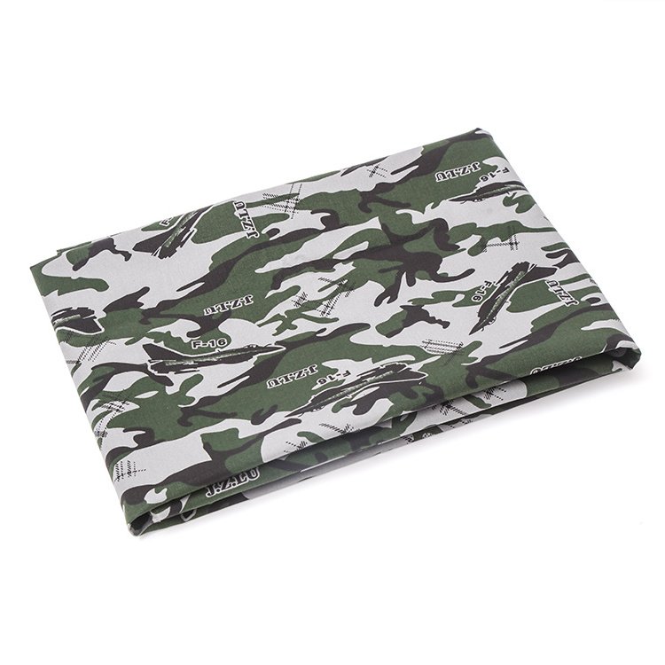 foreign army polyester cotton blended Chief green Devil scorpion CP anti-tear check camouflage fabric