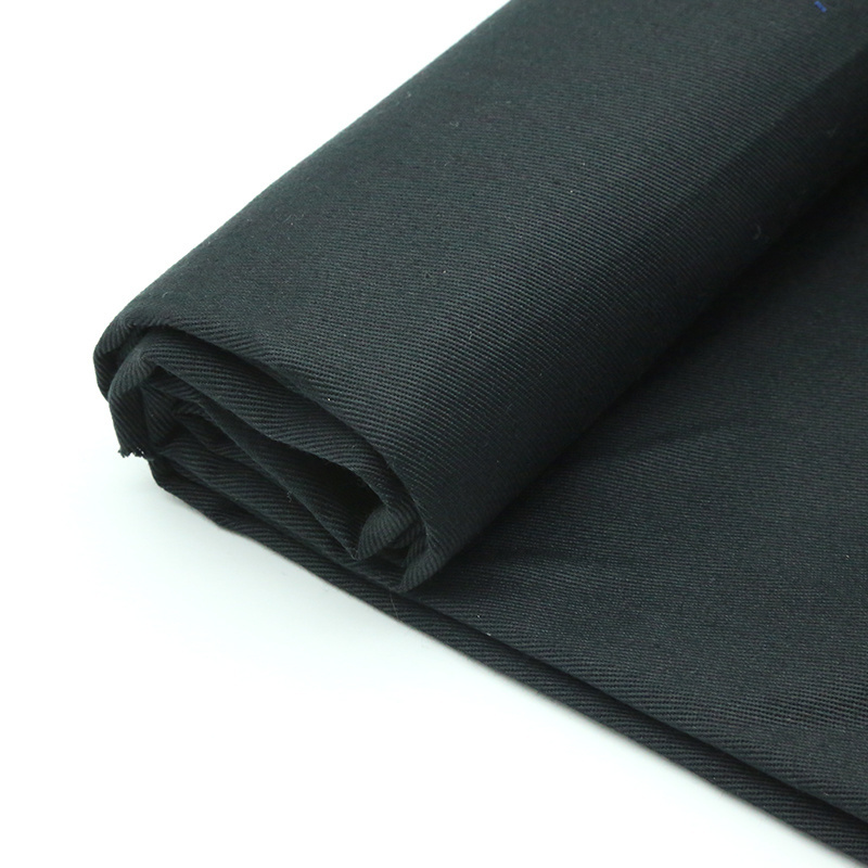 100% Polyester Twill Gabardine Fabric for Tablecloth Smooth Curtain Minimatt Suit Fabric