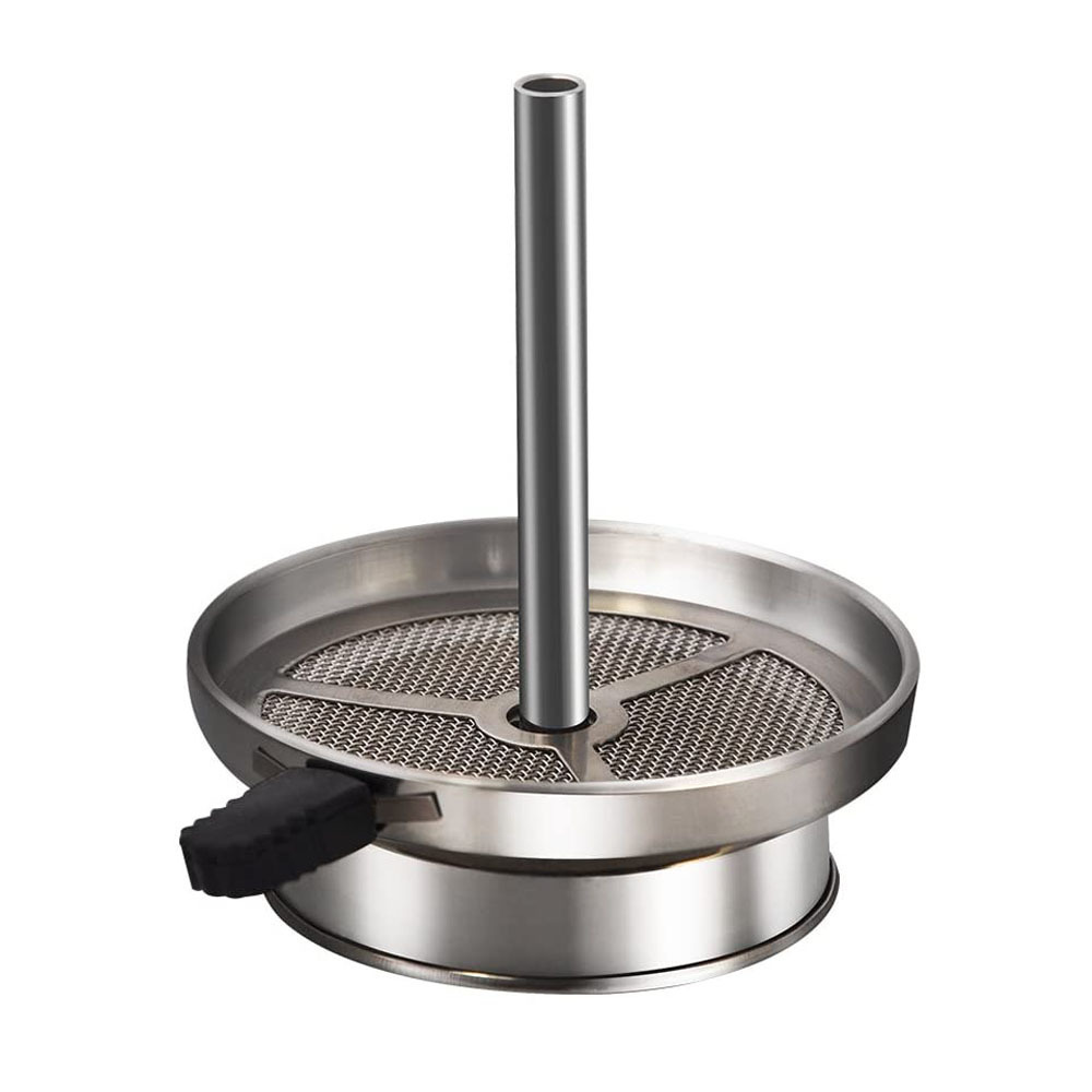 Manufacturers wholesale hookah accessories stainless steel charcoal holder with handle