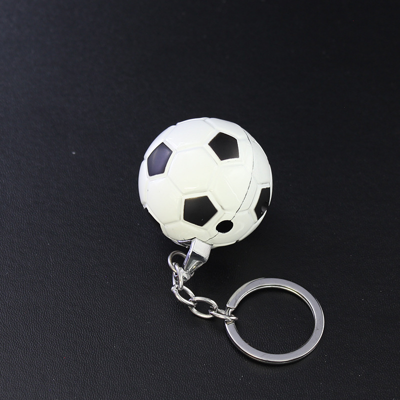 Creative inflatable lighter wholesale personality basketball football key chain pendant  open flame cigarette lighters