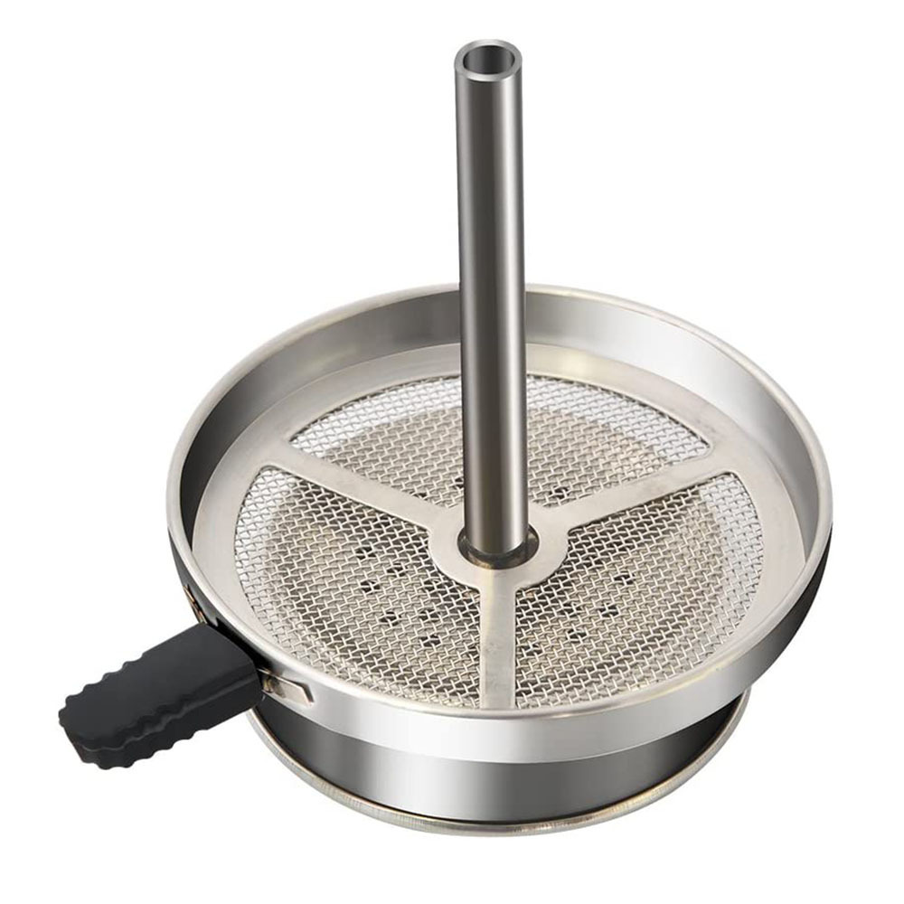 Manufacturers wholesale hookah accessories stainless steel charcoal holder with handle