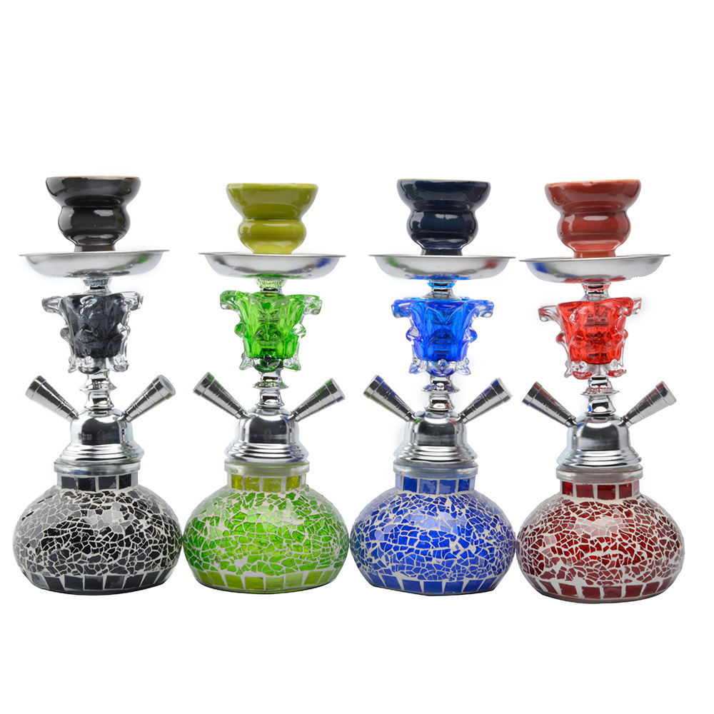 small size Pumpkin Mosaic fancy turkey hookah shisha full set