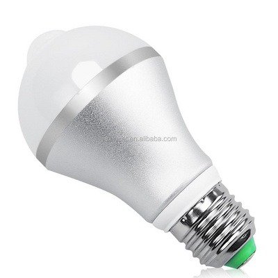 Smart Led Sensor Light Bulb E27 5w 7w 9w Microwave Radar Motion& Ambient Light Sensor Lamp Ce Rohs