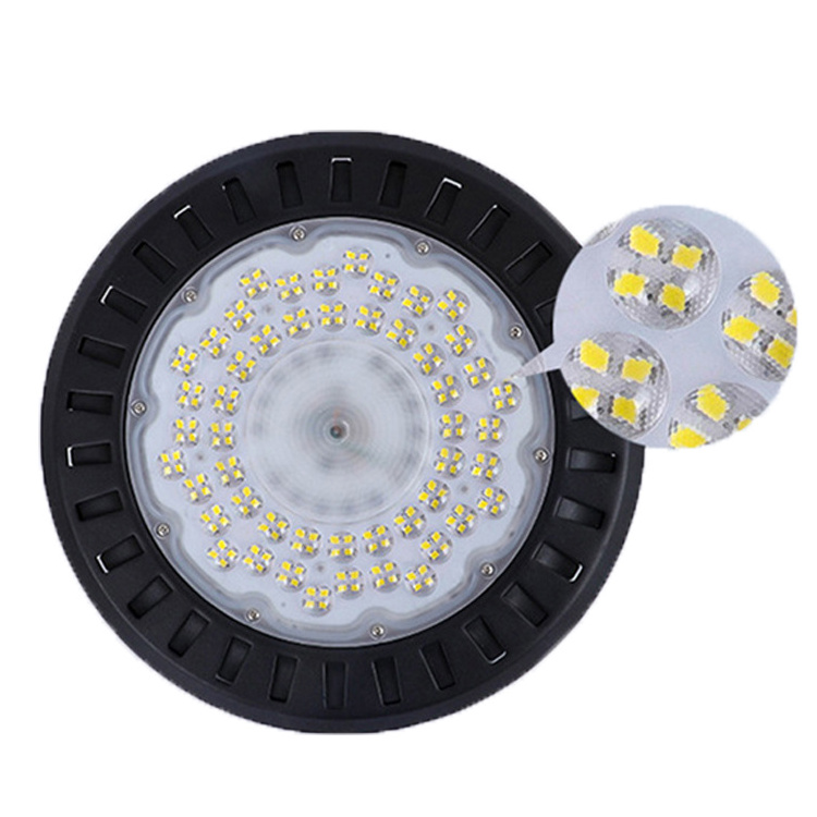 100W 150W 200W UFO LED Industrial High Bay Lighting