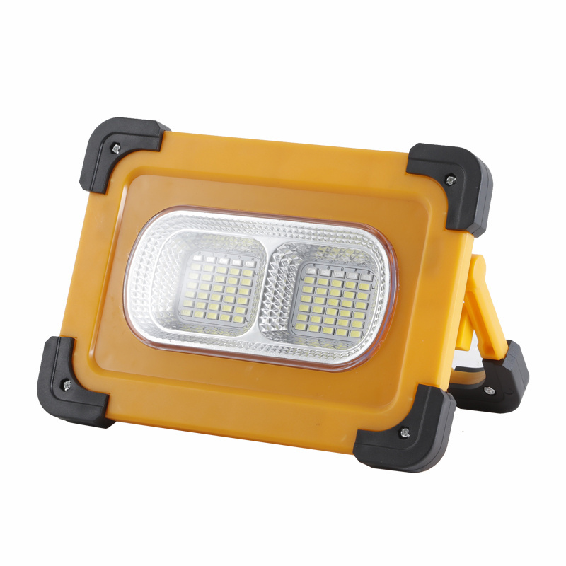 Solar Power Flood Lights Rechargeable Heavy Duty Industrial Security IP65 60W 80W LED Solar Flood Light