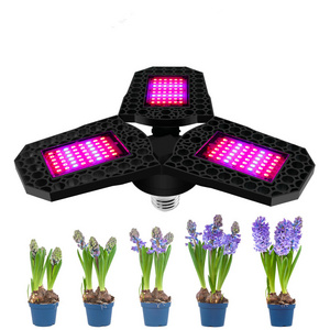 LED Phyto Lamp E27 30W 40W 50W Full Spectrum LED Grow Light Plant Bulb AC100-277V Indoor Seedlings Flower Grow  IP44