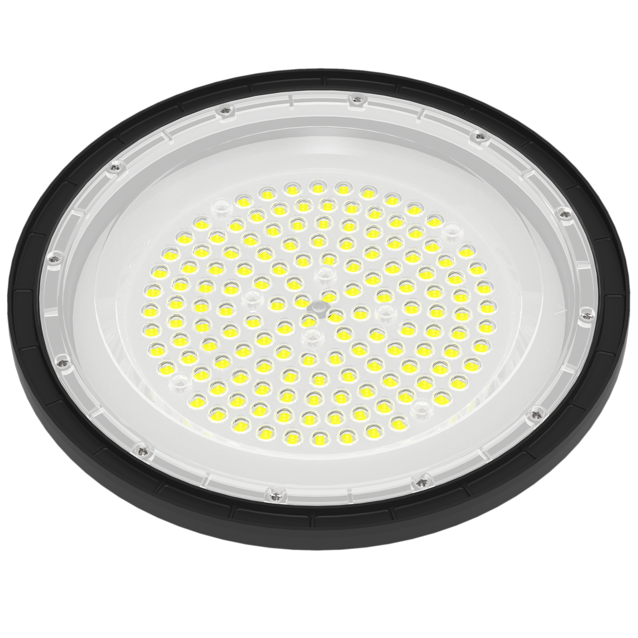 140lm/w industrial IP65 high bay 100w 150W 200W UFO led high bay light for ceiling workshop warehouse garage shop industry badm