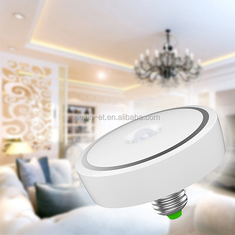 Wireless Indoor Sensor Motion Bulb E27 E26 B22 Day Night Light Pir 12w Led Bulb