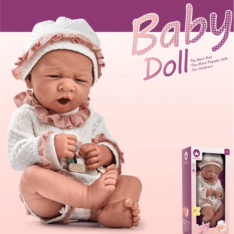 Tik Tok Trending Products 35cm Real Baby Dolls Bebe Reborn Completo De Silicon Fashion Reborn Doll