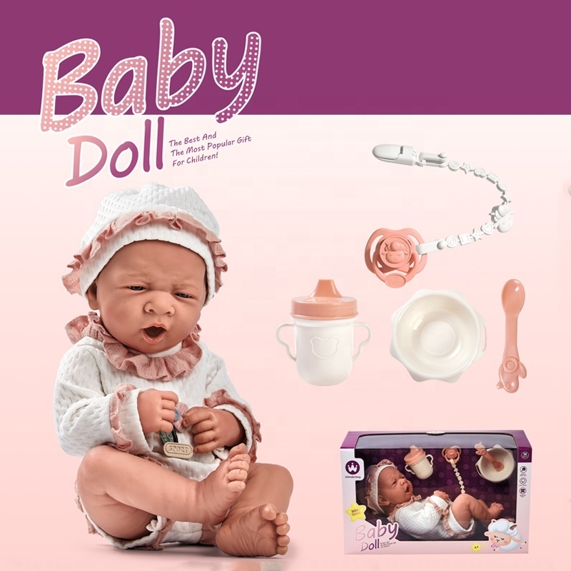 Tik Tok Trending Products 35cm Real Baby Dolls Bebe Reborn Completo De Silicon Fashion Reborn Doll