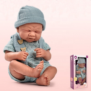 Tik Tok Trending Products 35cm Real Baby Dolls Bebe Reborn Completo De Silicon Fashion Reborn Doll