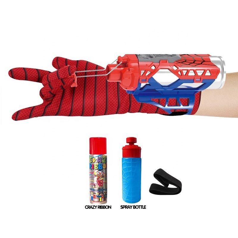 New Toy 2023 Funny Shooting Launcher  Toys Press Launcher Shooter Game Spider-man Web Shooter