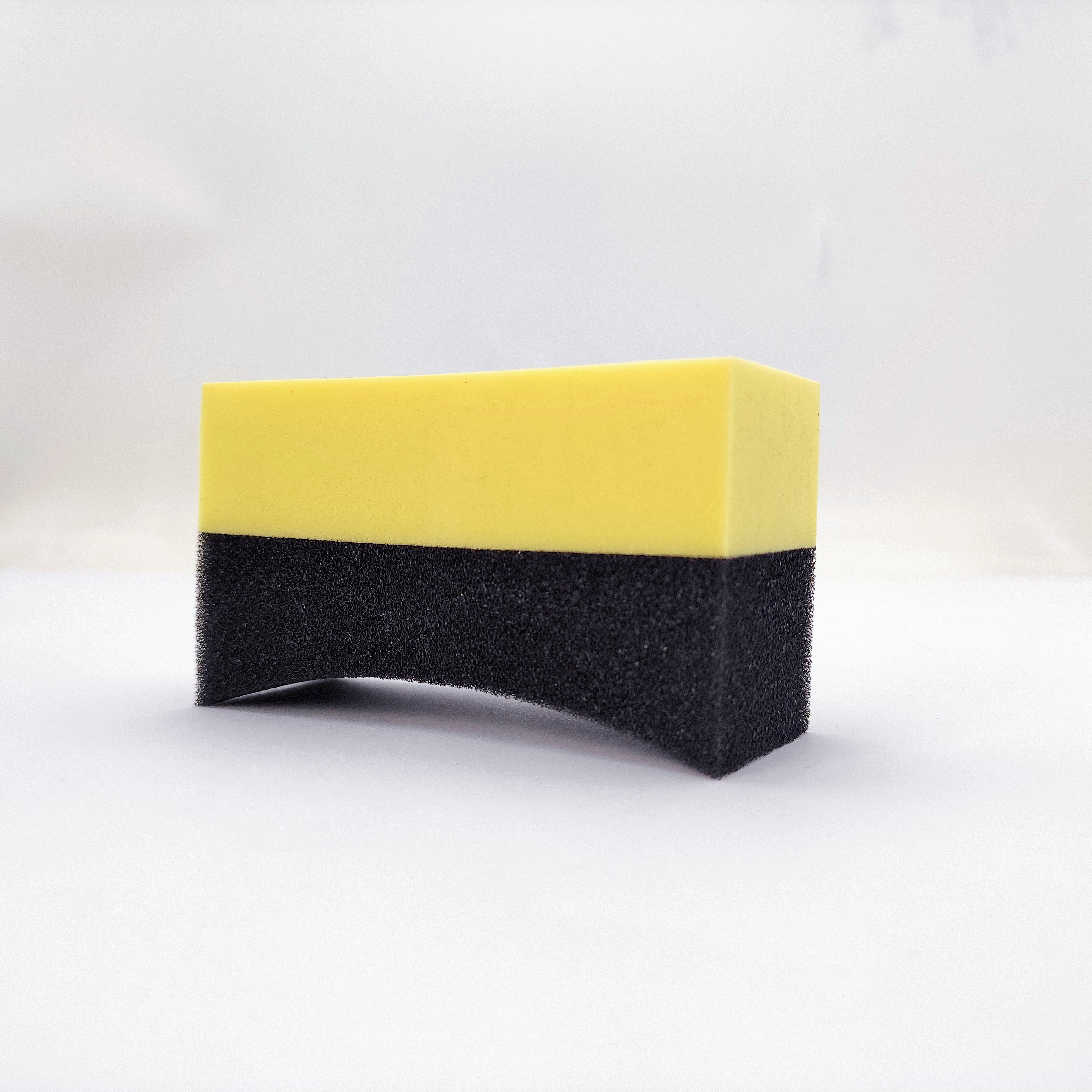 U-Shape Tire Applicator Dressing Shine Sponge Tire Pads Color Polishing Sponge Wax Double Side Soft Foam High Density Sponge