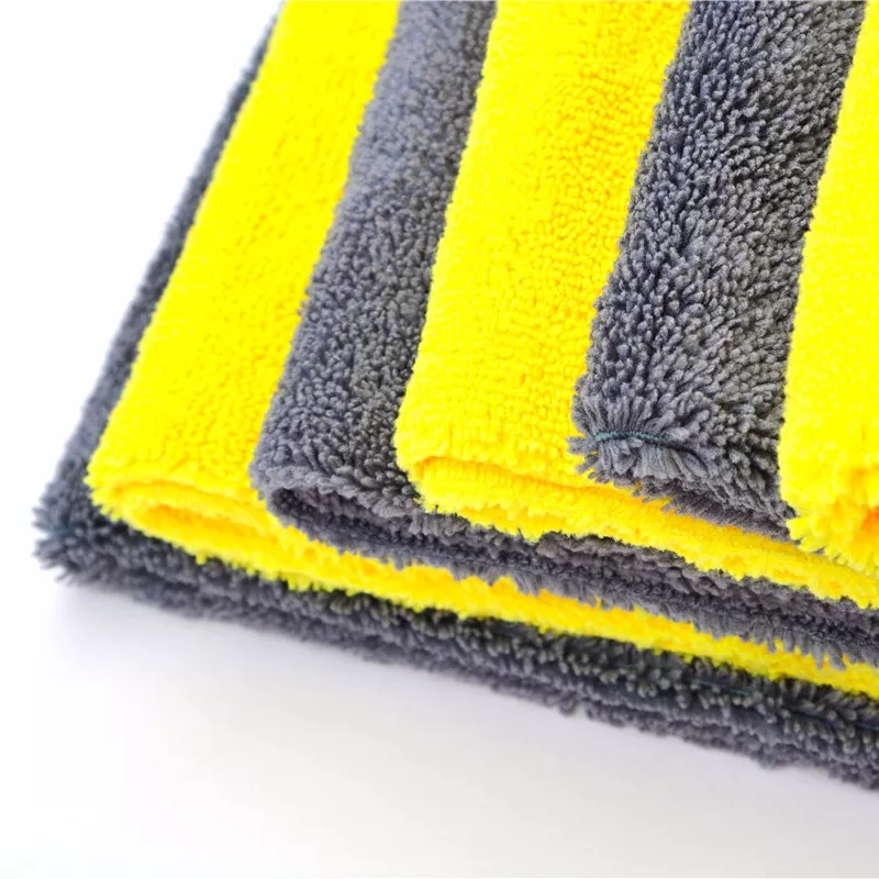 korean edgeless ultra thick microfiber quick dry towels 40 40cm 400 450 gsm car drying detailing window cleaning cloth for car