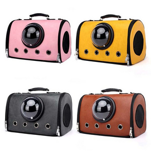 Capsule Pet Travel Handbag for Puppies Dogs Cat Hand Carriers Bag with Two Side Ventilation Holes Dog Carrier