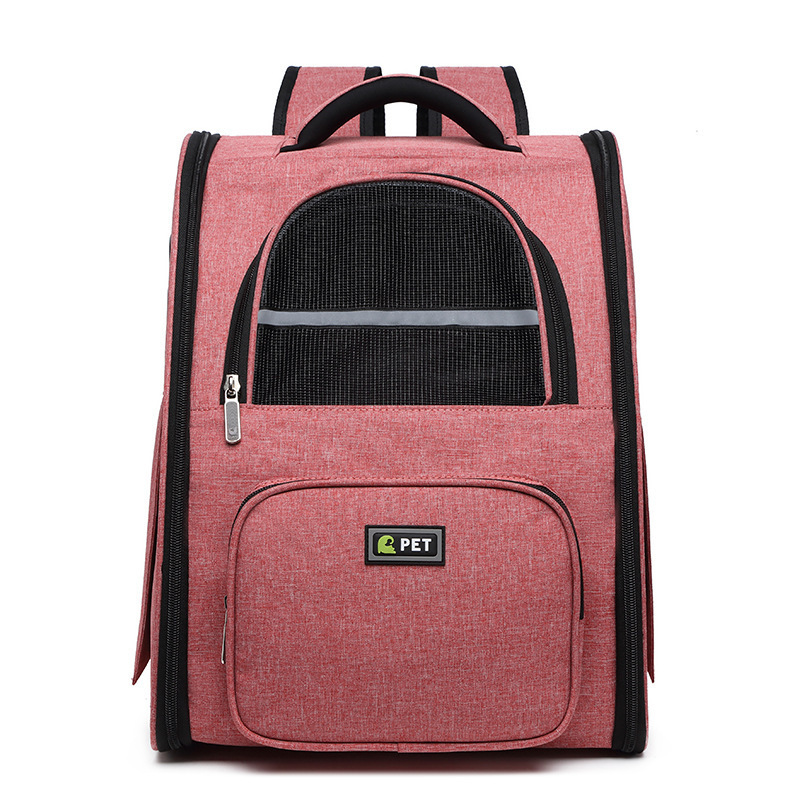 Fashional Pet Supplies  Dogs Pet Backpack Going Out Portable Pet Bag Breathable Cat Bag