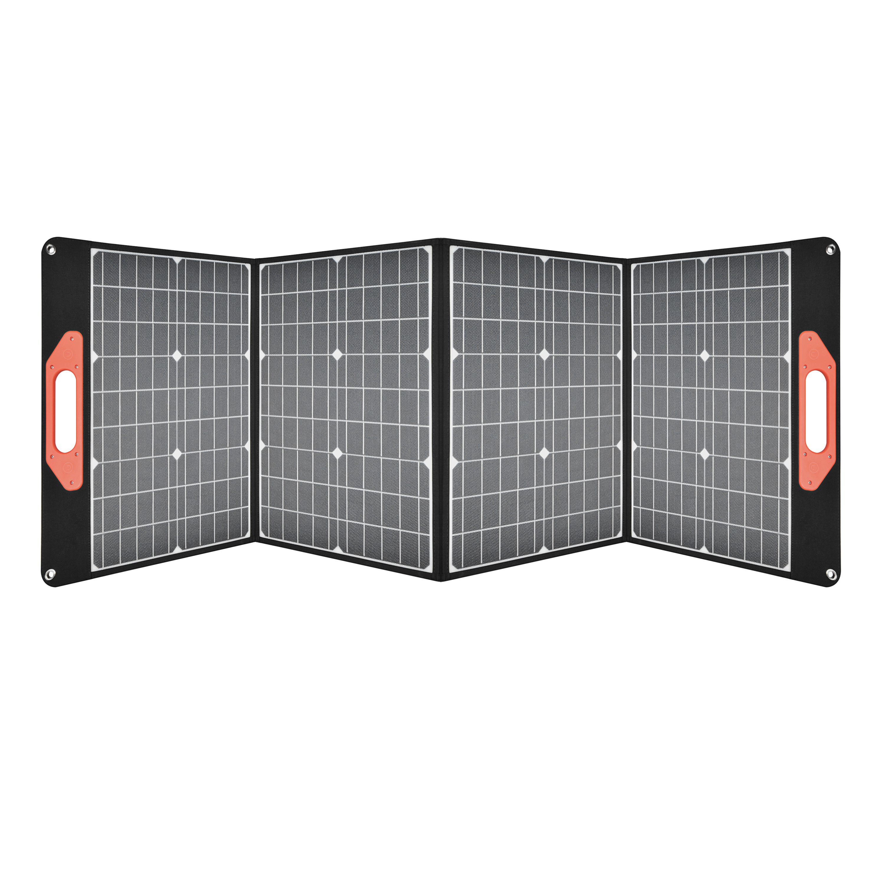 Hight Efficient Outdoor Portable 120w Photovoltaic Panel  Etfe Monocrystalline Foldable Solar Panels With 220v Solar Power Bank