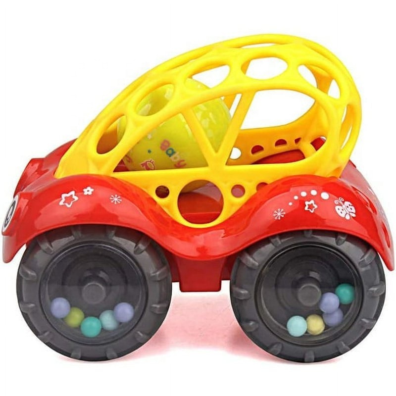 Rattles and Rolling Cars Baby Toys Gift Car Toys 5 inch Boys and Girls for 3 to 24 Months Old Baby Toy Vehicles