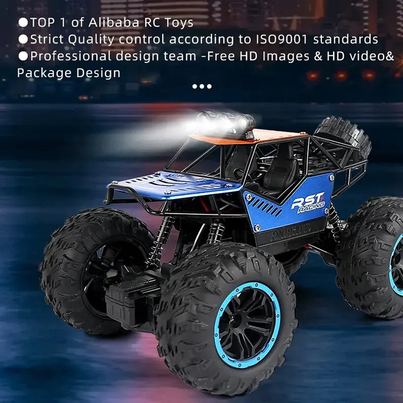 2024 New Arrival 2.4G Alloy Remote Control Car Toy Crawler 4x4 Rc Auto Best Climbing Off Road Radio Control Truck Best Rc Car