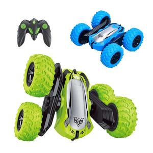 kids toys 2.4g 360 degree rotation rechargeable remote control cars toy high quality double side rc stunt car