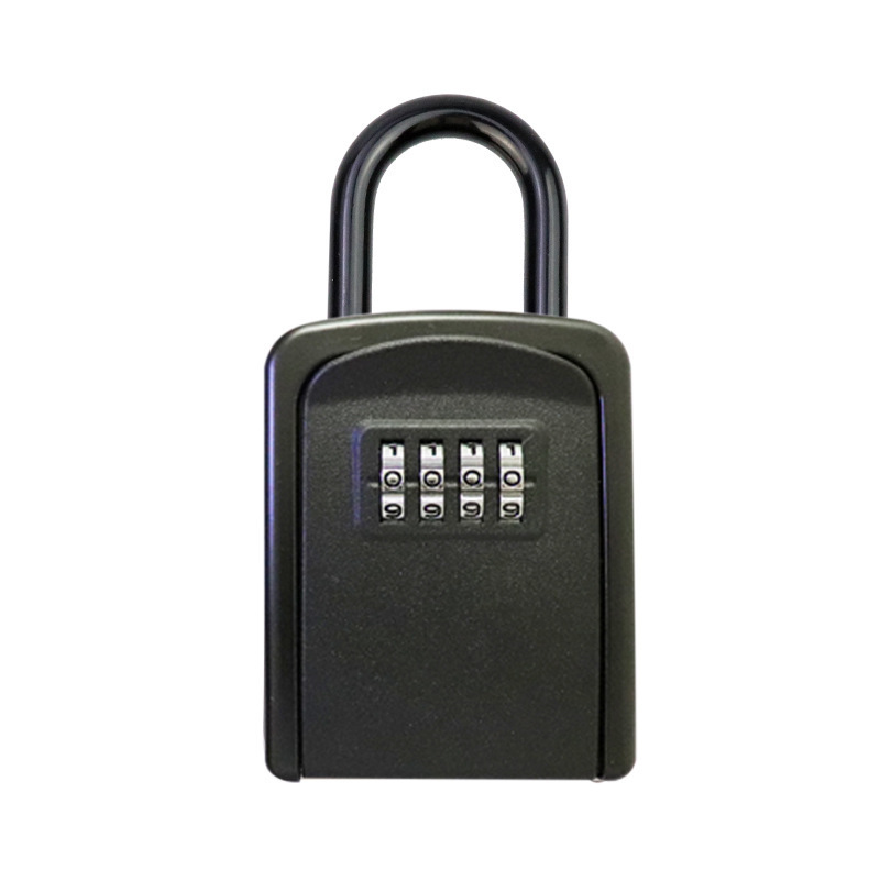 G10 Factory Small Portable Hanging Decoration Key Box Hotel Outdoor 4 Digit Combination Lock Key Box