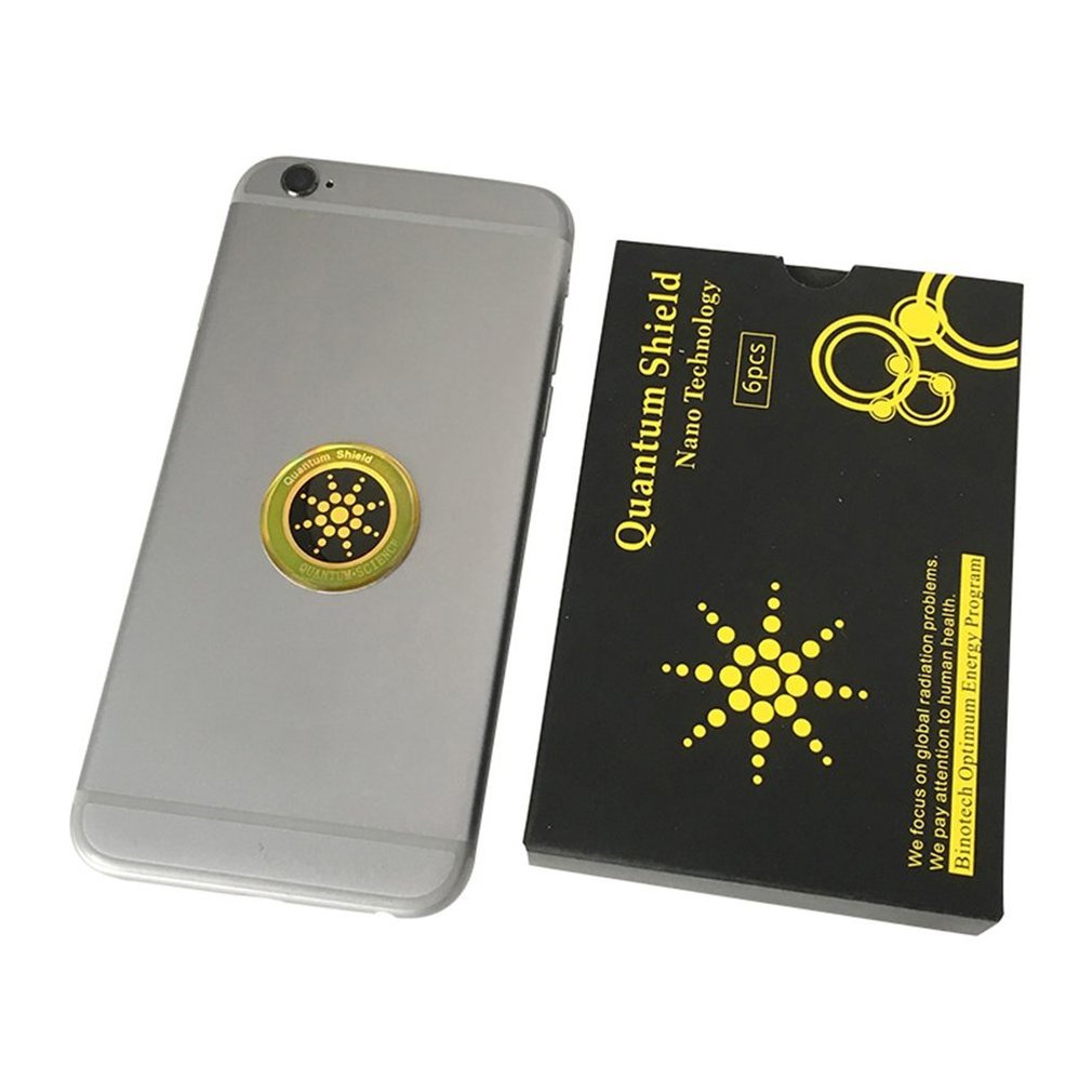 EMF Protection Cell Phone Stickers 7-Story Shilds Effectively Shield 99% of 5G Phone Harmful Pollution for Smart Phone Laptops