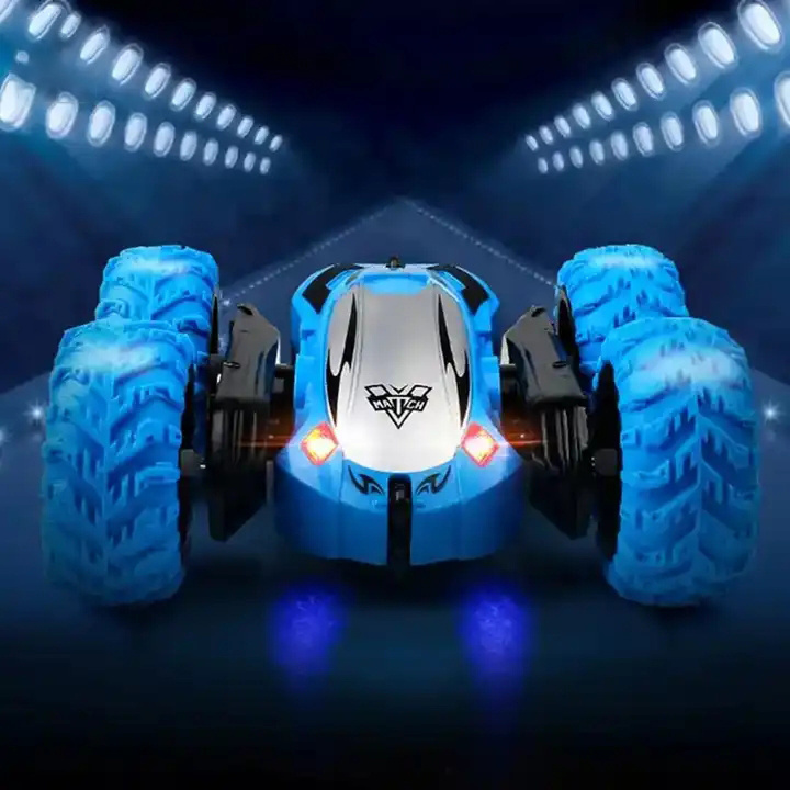 kids toys 2.4g 360 degree rotation rechargeable remote control cars toy high quality double side rc stunt car