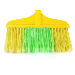 Hot Selling Heavy Duty Bristles Plastic Floor Cleaning Household Easy Sweeping Broom And Dustpan Set With Self Cleaning