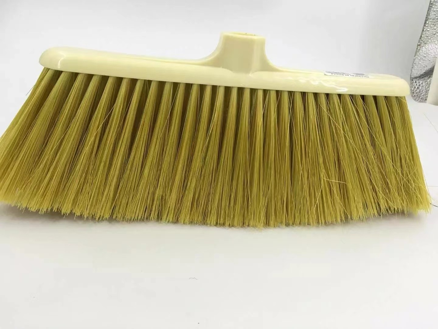 Billy Design Attachment Parts Natural Wooden Garden Hard Broom Head Wood Floor large Scrub Broom