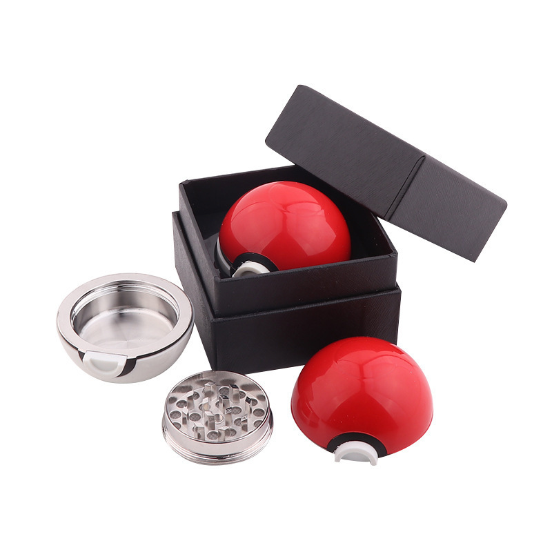 New Design Grinders Manual Zinc Alloy Ceramic Metal Portable Dry Ball Star Herb Grinder