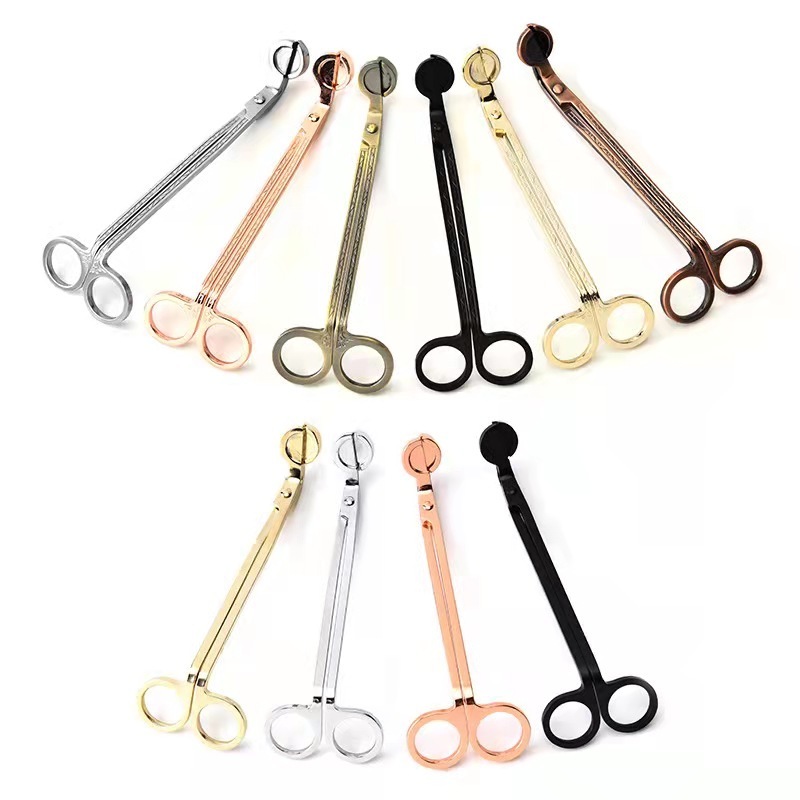 Candle Scissors Wick Trimmer Polished Stainless Steel Wick  Cutter Scissors Candle Accessories