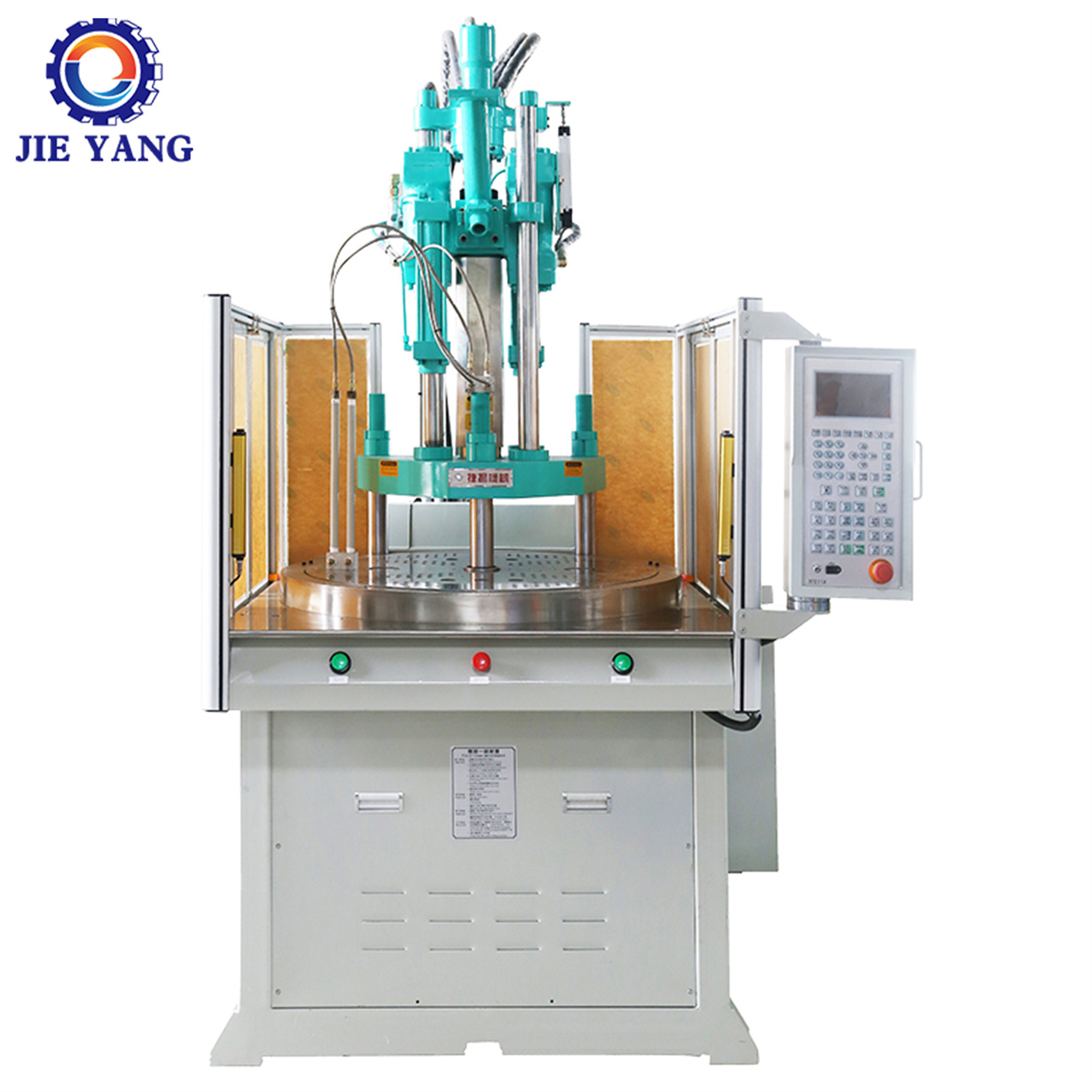 LED Housing Rotary Table Vertical Injection Molding Machine