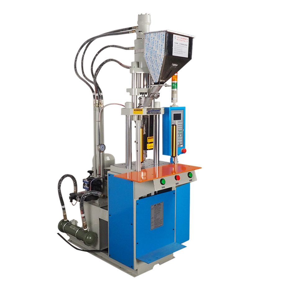 USB Small Plastic Injection Vertical Molding Machine 15T