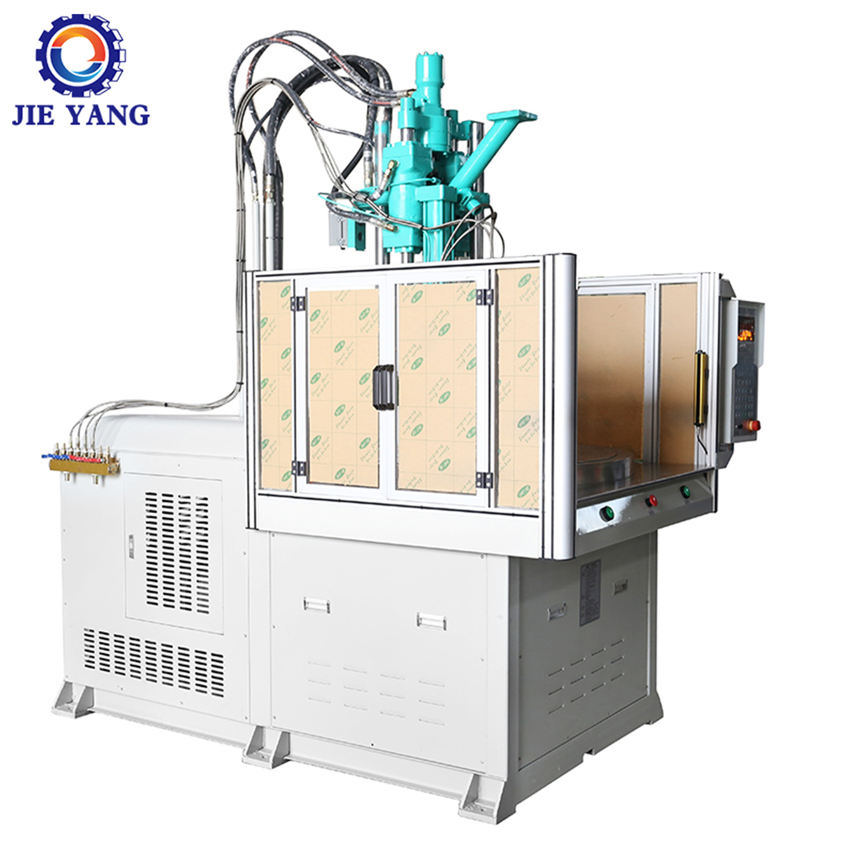 LED Housing Rotary Table Vertical Injection Molding Machine