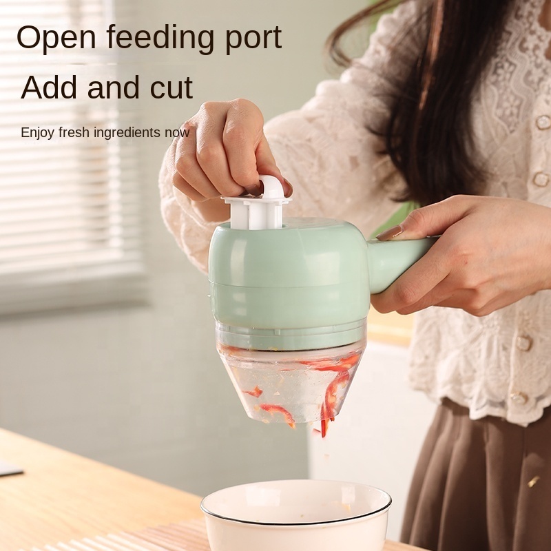 2023 mini portable multifunctional blender wireless waterproof handheld USB rechargeable changeable head electric food processor