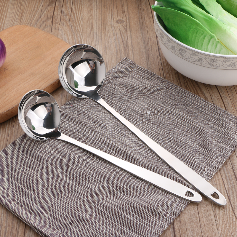 Cooking Tool Sets Kitchenware Slotted Spoon Soup Spoon And Ladle Stainless Steel Utensil Set