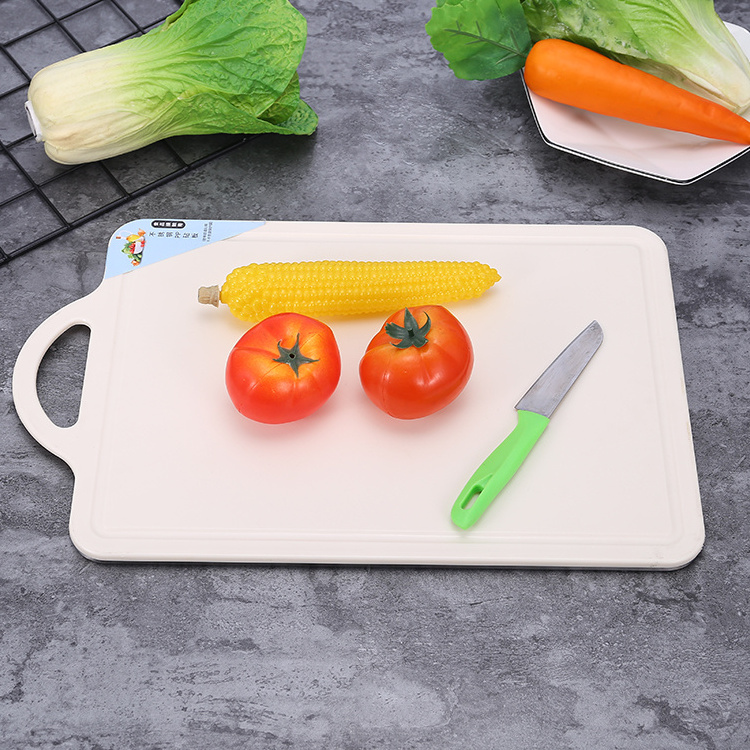 Double Side Food Grade Chopping Block PP Stainless Steel Chopping Board OEM Cutting Board