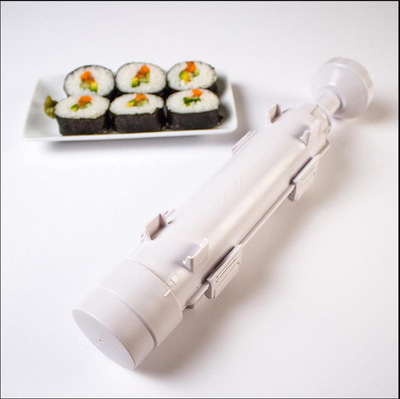 Rice Ball Maker Household Cylindrical Barrel Sushi Mold Model DIY Seaweed Rice Tool Sushi Bazooka Machine