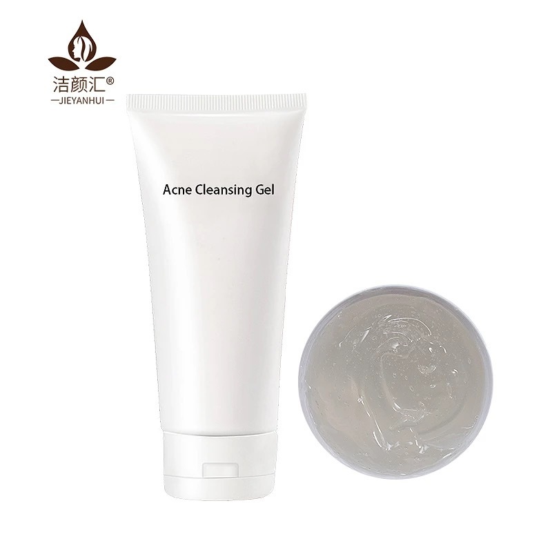 Free sample  makeup skin whitening gel face oem acne facial foam facial cleanser