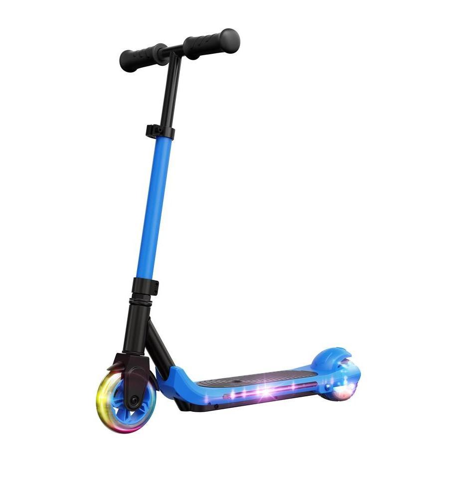 2 Wheel Kids Electric Scooter Cheap Electric Scooter 60W Tire Electric Scooter for Child Baby PU Customized Logo Monopatin 8km/h