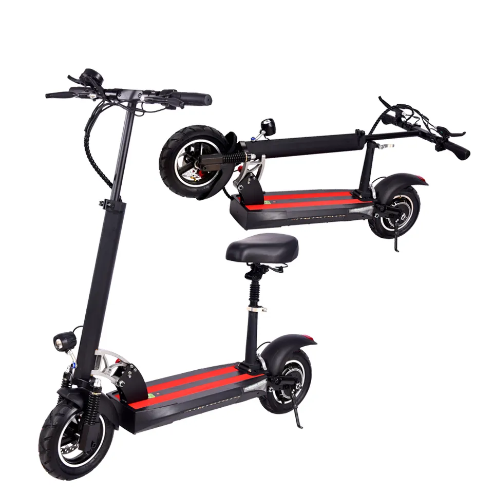 2024 high power cross country Foldable fast Electric Scooter for Adult cheap e scooter CE certificate scooters with Seat