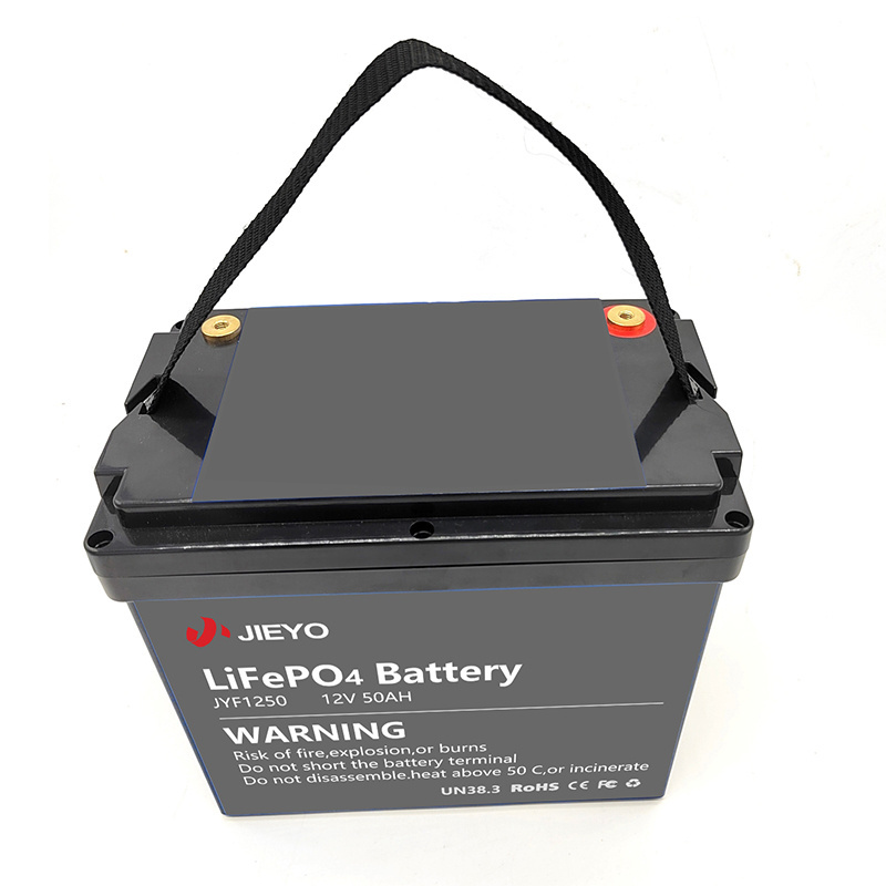 Jieyo LFP Battery Golf Car Boat Solar Energy Storage Battery Pack 12v 20ah 50ah 100ah 150ah 200ah Lithium Battery