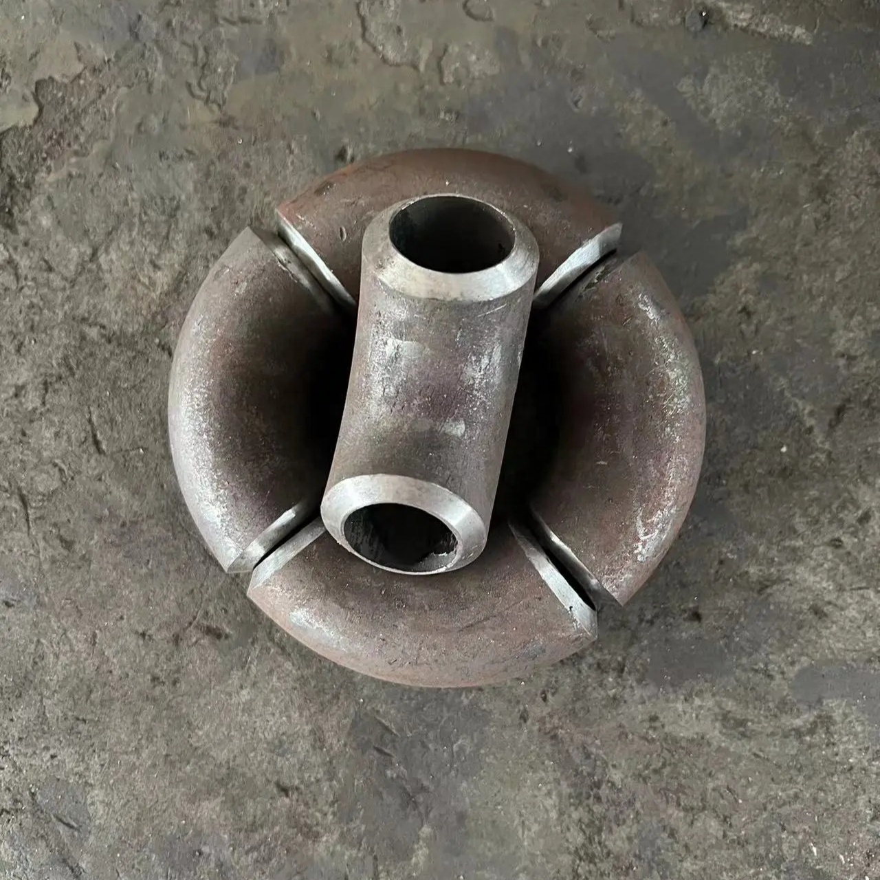 ASTM A234 WPB Long Radius 90 Degree Butt Welded Pipe Ftiings Weight Elbow Tube Connector