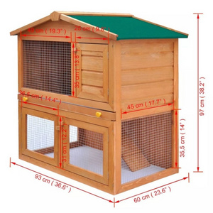 Cheap Outdoor Waterproof Selling Used Layer Wooden Chicken Coops for Sale