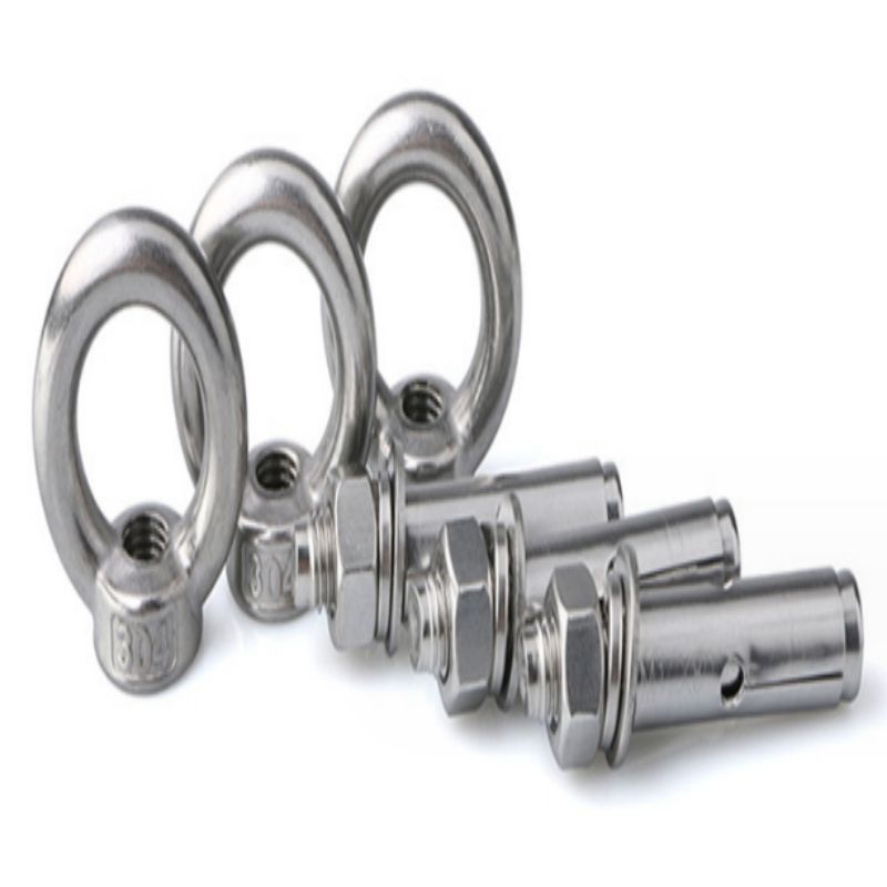 304 stainless steel ring expansion screw swing sandbag ring pull explosive belt ring hook bolt