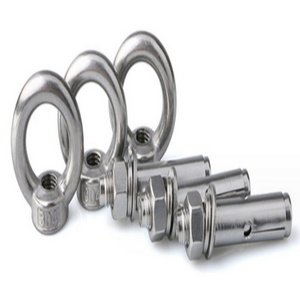 304 stainless steel ring expansion screw swing sandbag ring pull explosive belt ring hook bolt